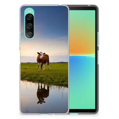 Sony Xperia 10 V | TPU Hoesje | Koe