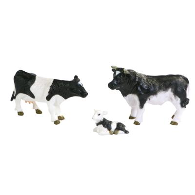 Dutch Farm Stier met Koe en Kalf - thumbnail