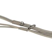 TRIXIE BE NORDIC HONDENRIEM VERSTELBAAR LEER GRIJS 200X0,8 CM - thumbnail