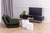 Bendt Ovale Salontafel 'Petrine' Set van 2 stuks, kleur Hoogglans wit - thumbnail