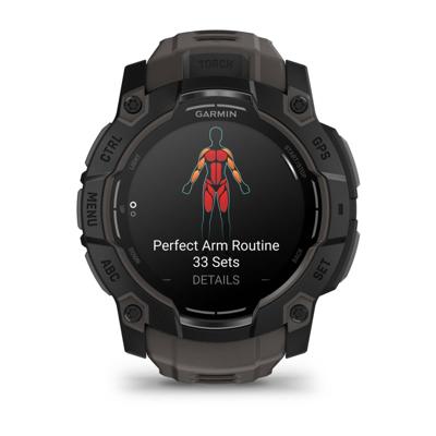 Garmin instinct® 3 amoled 50mm - gps multisport smartwatch