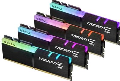 G.Skill Trident Z RGB F4-3600C16Q-32GTZR - Geheugen - DDR4 - 32 GB: 4 x 8 GB - 288-PIN - 3600 MHz - CL16