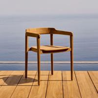 Kave Home Eetkamerstoel 'Icaro' Teakhout - thumbnail
