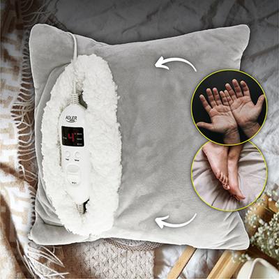 Adler AD 7412 elektrisch verwarmd kussen 80 W