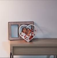 Waterbol - Hartjes Fotolijstje - thumbnail