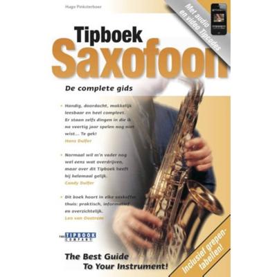 Tipboek saxofoon met tipcodes Tipboek saxofoon met tipcodes