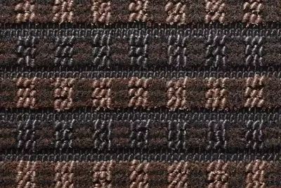 Hamat buitenmat Quadro scrape 40x60 cm bruin