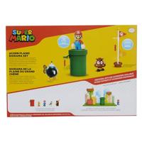 Super Mario Action Figure Set - Acorn Plains Diorama - thumbnail