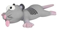 TRIXIE LATEX RAT OF MUIS BANDENAFDRUK MET GELUID 22 CM 3 ST - thumbnail