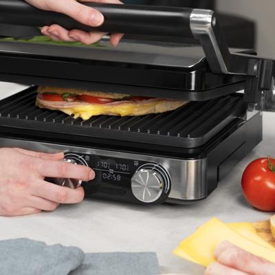 Princess 117310 Digital Grill Master Pro Grill RVS/Zwart
