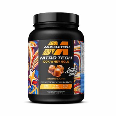 MuscleTech Nitro Tech 100% Whey Gold Salted Caramel (908 g)