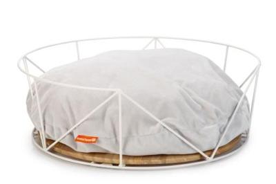 Beeztees Kattenmand Kipu M 50x50x17,5 cm metaal wit Beeztees Kattenmand Kipu M 50x50x17,5 cm metaal wit