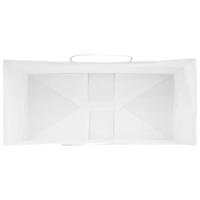 VidaXL Papieren zakken 50 st met hengsels 26x12x35 cm wit - thumbnail