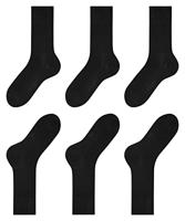 FALKE 3-paar heren sokken Tiago - Katoen - Hoe katoenen sokken - Sokken voor onder een pak - Nette heren kousen - thumbnail