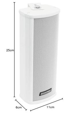 Omnitronic PA-luidsprekerzuil 15 W 1 stuk(s)