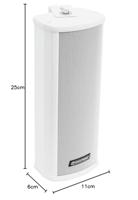 Omnitronic PA-luidsprekerzuil 15 W 1 stuk(s) - thumbnail