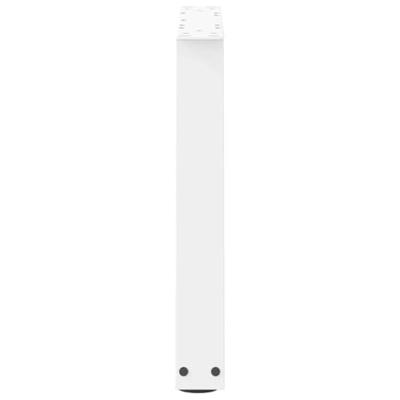Salontafelpoten 2 st V-vormig 50x(42-43,3) cm staal wit