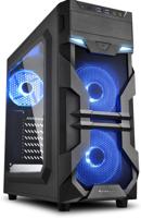 VG7-W - Midtowermodel - ATX - geen voeding - USB/Audio - blauw - thumbnail