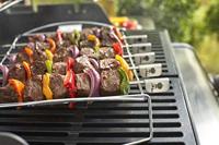 Weber kebabset 5 spiesen en houder - thumbnail