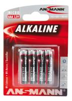 Ansmann LR03 Red-Line AAA batterij (potlood) Alkaline 1.5 V 4 stuk(s) - thumbnail