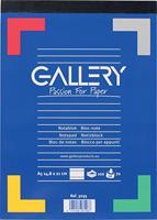 Gallery schrijfblok, ft A5, gelijnd, blok van 100 vel - thumbnail