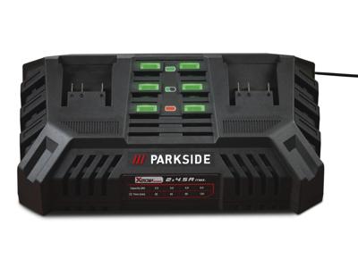 PARKSIDE Dubbele accu-oplader 20V 4,5 A