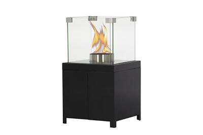 Green Flame BPH-Q Outdoor Table Heater - 26x26x47cm - Zwart - Tafelmodel Terrasverwarmer / Tuinhaard voor Buiten