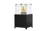 Green Flame BPH-Q Outdoor Table Heater - 26x26x47cm - Zwart - Tafelmodel Terrasverwarmer / Tuinhaard voor Buiten - thumbnail