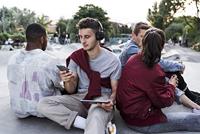 Pioneer S3 Wireless on-ear Bluetooth 5.0 hoofdtelefoon (opvouwbaar, batterij van 25 uur, snellaadfunctie, handsfree, volumeregeling), zwart - thumbnail