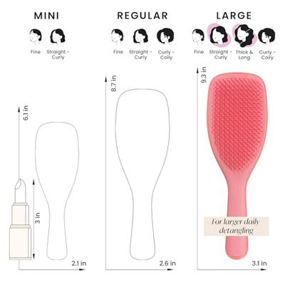 Tangle Teezer Ultimate Detangler Large Salmon Pink 1Stuks