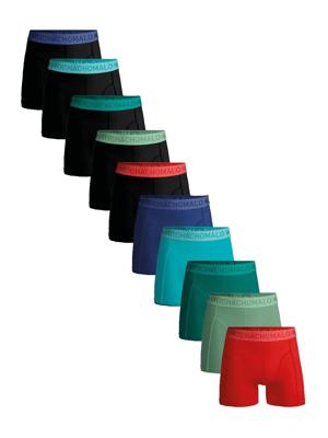 Muchachomalo onderbroeken 10-Pack Heren Boxershort - Solid - Multipack katoenen heren onderbroeken - Voordeelverpakking