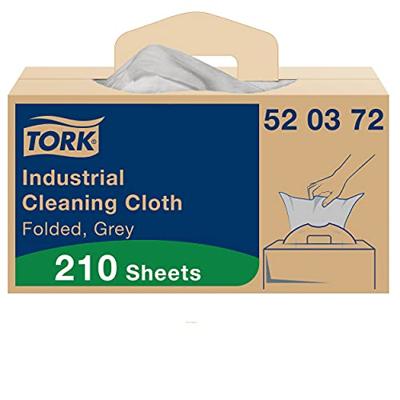 Tork Poetsdoek | ca. L110xB338 | wit | 1 laags, zonder reliëf | 1 stuk - 520372 520372 - thumbnail