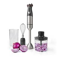 Nedis Staafmixer | 800 W | Aluminium / Zwart | 1 stuks - KAHB400CAL KAHB400CAL - thumbnail