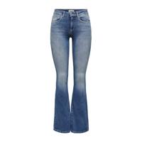 Only Onlblush Life Mid Flared Bb Rea1319 Flare Medium Blue Denim - thumbnail