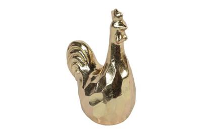 Countryfield haan goud 17x11x25cm