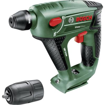 Bosch Groen Uneo Maxx | 18V | Li-Ion accu | SDS-Quick | boorhamer set