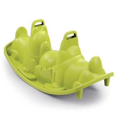 Smoby wip Dogs Rocker 115 x 49,5 cm groen Smoby wip Dogs Rocker 115 x 49,5 cm groen