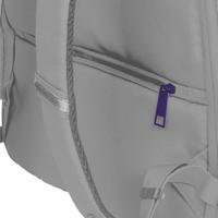 Rugzak Oxford 12 vakken grijs - thumbnail