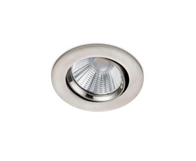 Trio Led inbouwspotPamir Round 5,5w - 3000K - 8,5cm metaalgrijs - 650510107
