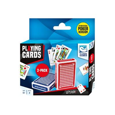 Clown Games Speelkaarten Internationale Poker Versie 2 Sets Clown Games Speelkaarten Internationale Poker Versie 2 Sets
