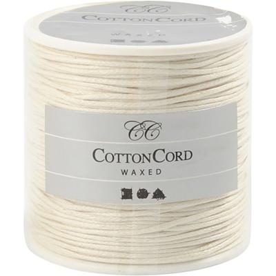 Creativ Company Katoenkoord, dikte 1 mm, off-white, 40 m/ 1 rol