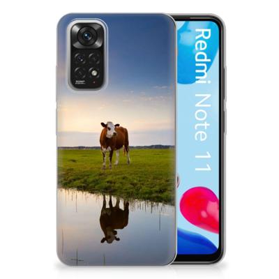 Xiaomi Redmi 10 | Redmi Note 11 4G | TPU Hoesje | Koe
