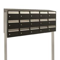 Stoer! Brickset 5-Breed, 3-Hoog Met Dak Op Statief Zwart - 40215070_5x3ds - thumbnail