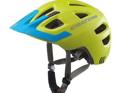 Cratoni Helm maxster pro lime-blue matt xs-s