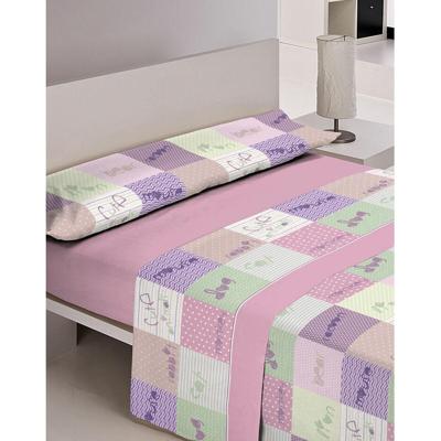 Dekbedovertrek set Hosteline CUTE Roze Bed van 105 2 Onderdelen Dekbedovertrek set Hosteline CUTE Roze Bed van 105 2 Onderdelen