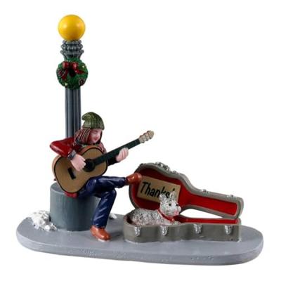 Downtown Busker Kerstfiguurtje LEMAX - Lemax