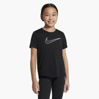 Nike Dri-Fit T-Shirt Meisjes Zwart - Maat 128 - Kleur: Zwart | Soccerfanshop - thumbnail