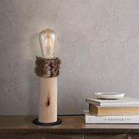 Light depot - tafellamp Furdy large - hout - Outlet - thumbnail