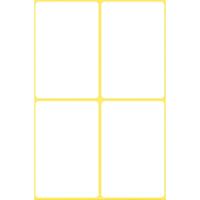 Avery Witte etiketten ft 54 x 35 mm (b x h), 24 stuks - thumbnail