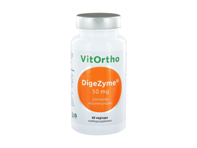 VitOrtho Digezyme EC 50mg 60 Vegetarische capsules